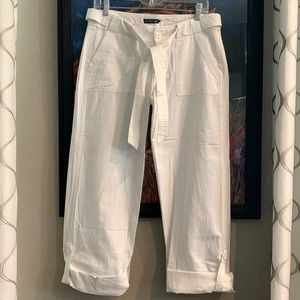 Pusser’s Co. BVI women’s casual pants S/M white brand new with tags